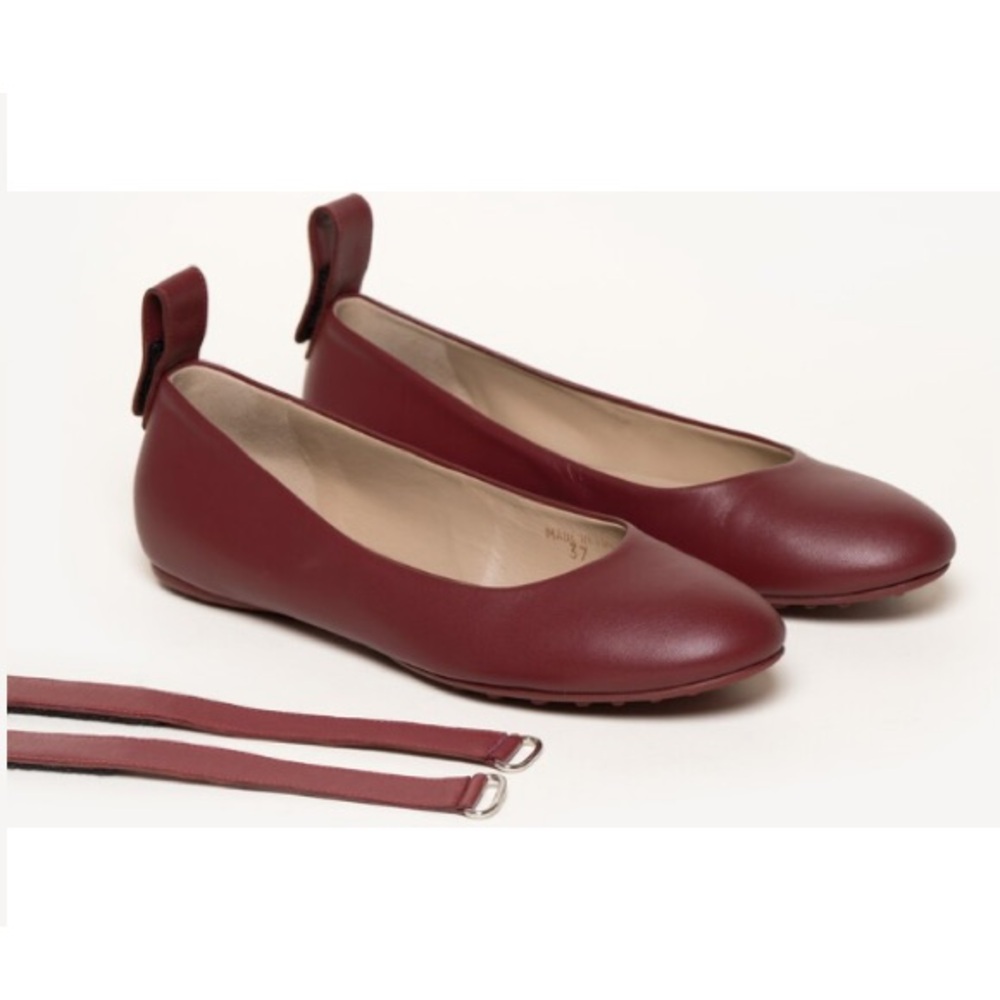 M. Gemi The Imperia Leather Ballet Flats Size 40.5/10 - Picture 3 of 15